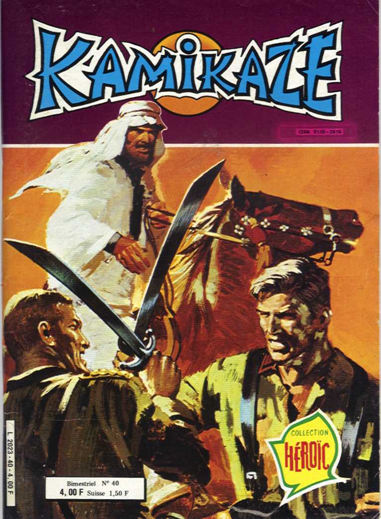 Scan de la Couverture Kamikaze n 40